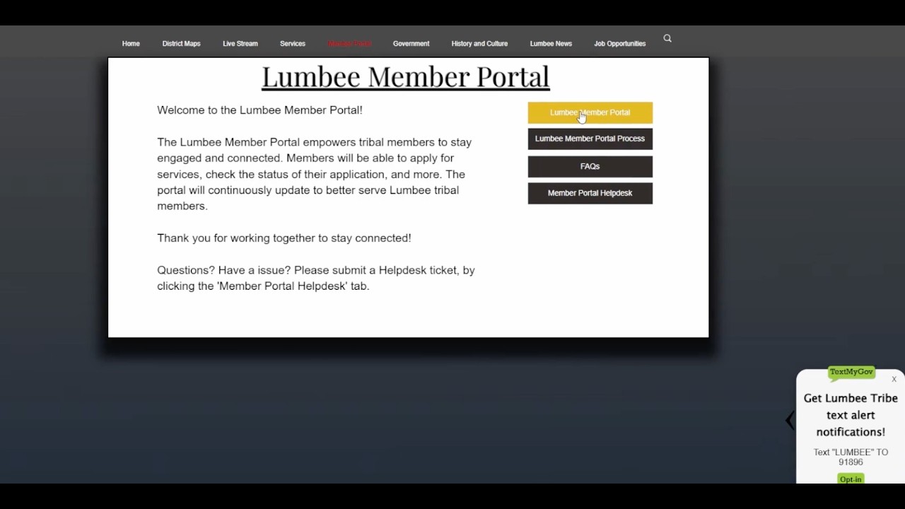 Tribal Meetings Live Stream: How To Video.
