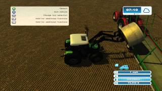 Farming Simulator 2013 Xbox 360 Lets Play ep.19 spending the money and trying out round bales screenshot 4