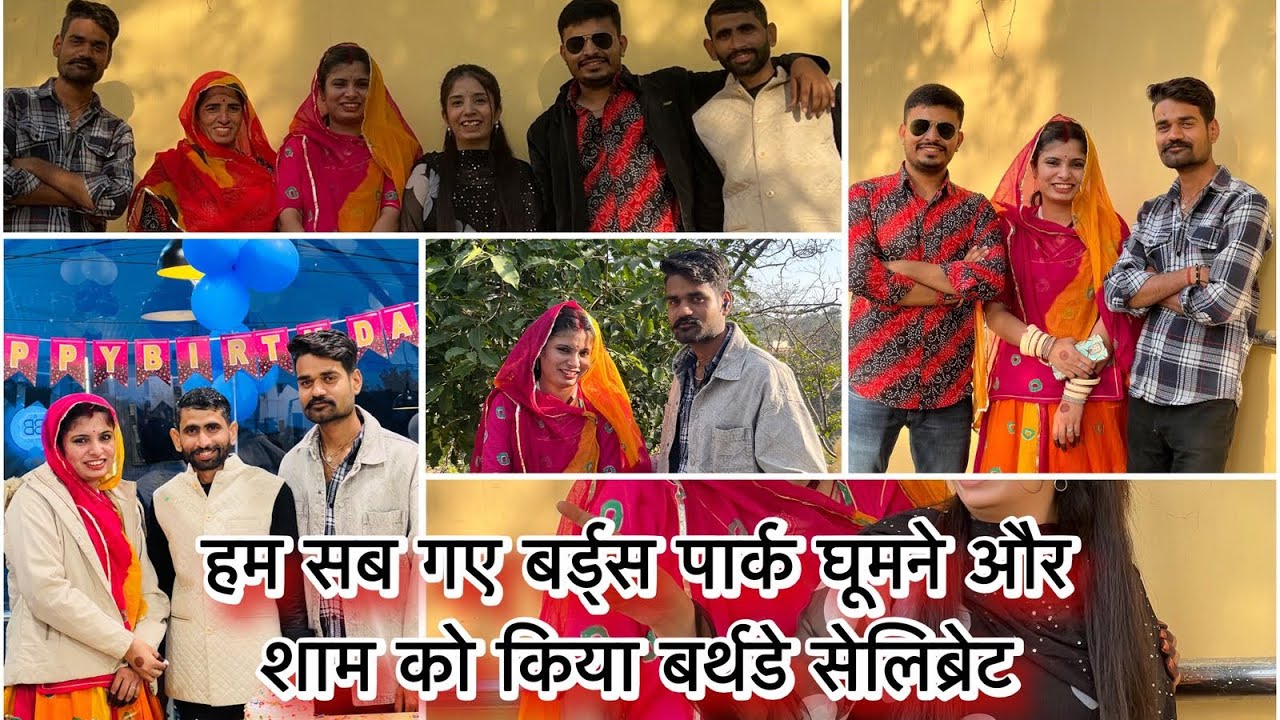 मेरा vlog no.76 हम सब गए birds पार्क घूमने और शाम को किया बर्थडे 🎂 सेलिब्रेट || Vlog 76