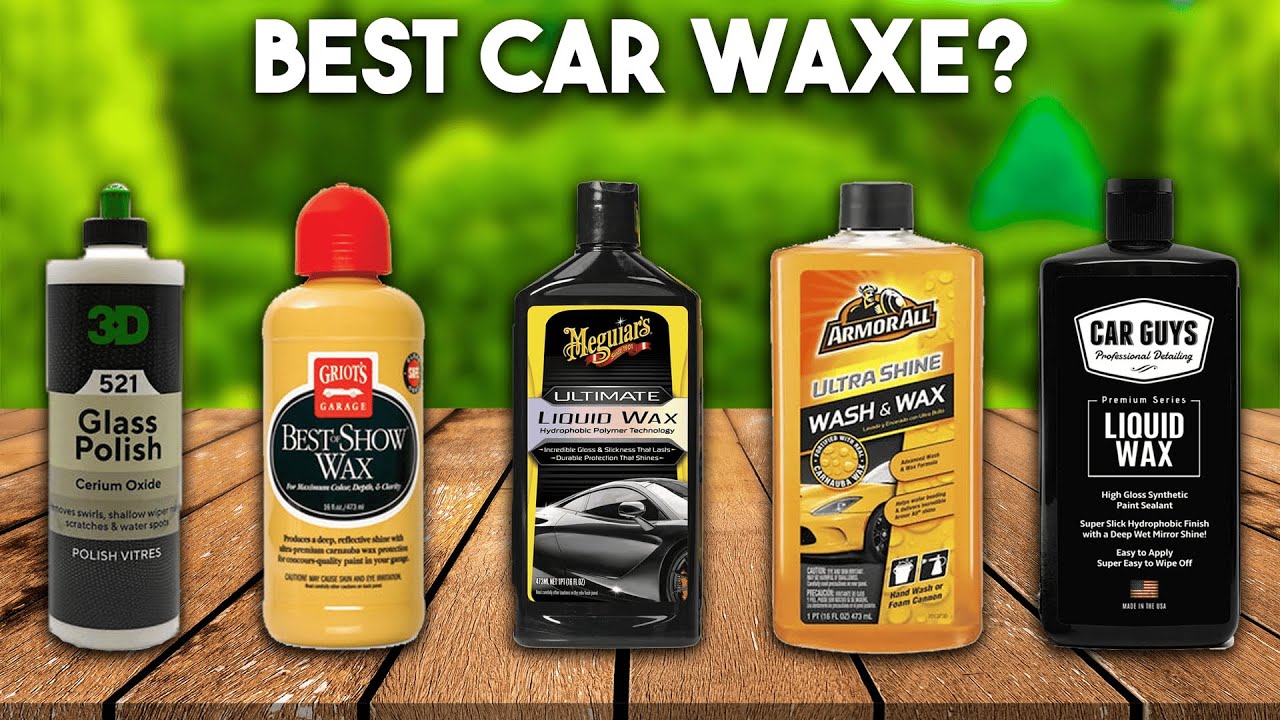 7 Best Car Waxes 2025 - YouTube