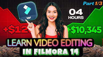 New Filmora 14 Complete Video Editing Tutorial( For Beginners): PART 1