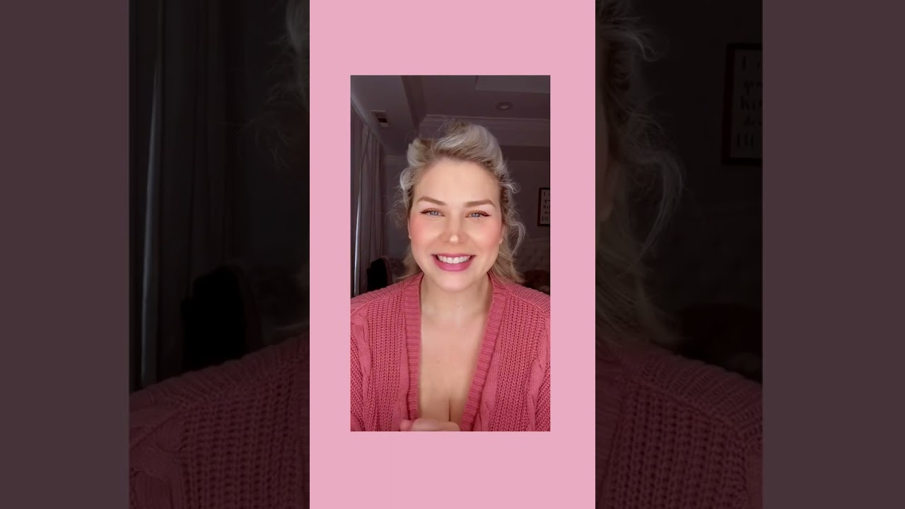 Pur' Lips Lipstick in Poppy Rose and Honeysuckle Nude in action