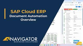 SAP Cloud ERP Automation Demo | AI Document Processing & RPA in Action