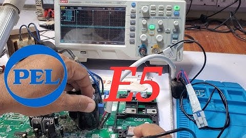 PEL DC INVERTER AC ERROR CODE E5 #231