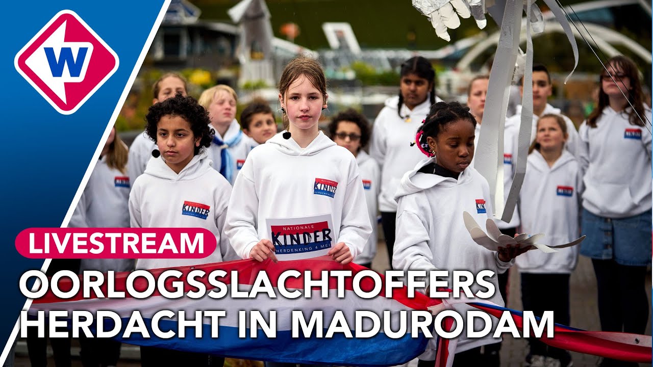 Nationale Kinderherdenking in Madurodam