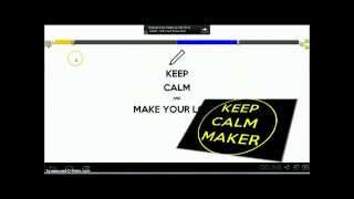 Keep Calm Maker Promo