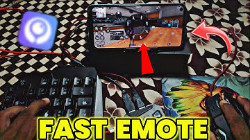 Mobile में Fast Emote PC प्लेयर की तरह करें | Free Fire Trick 2025 | Fast Emote in Free Fire 🔥