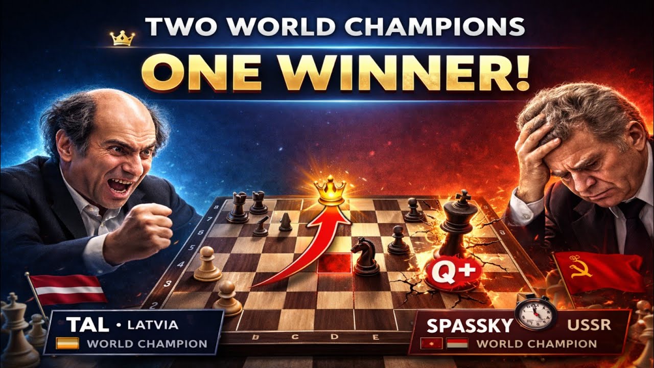 Two World Champions Clash | Tal’s Tactical Brilliance (1988)