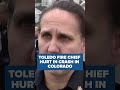 Toledo fire chief Allison Armstrong suffers "significant" injuries after crash in Colorado