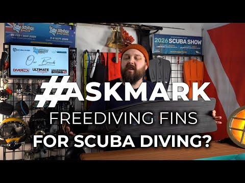 Are Freediving Fins Good for Scuba Diving? #askmark