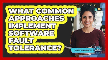 What Common Approaches Implement Software Fault Tolerance?