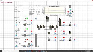 Discrete Event Simulation of a Mining Process