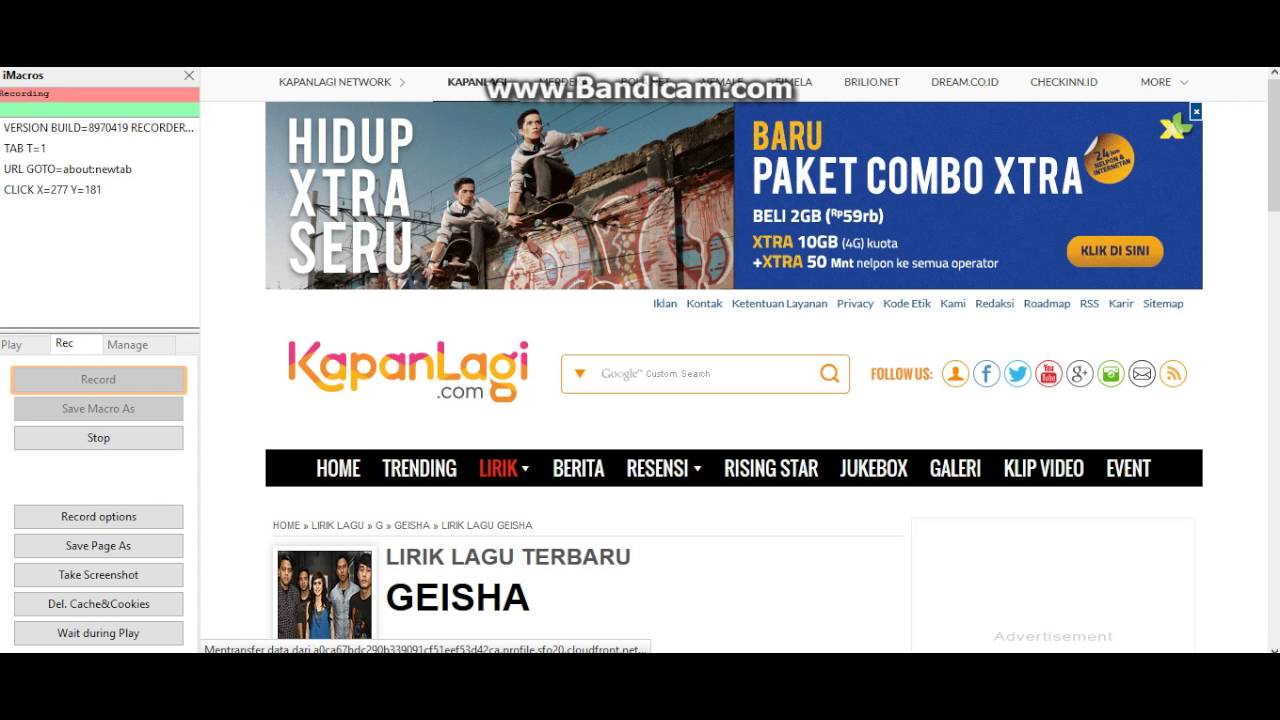 Klik Imacros Not Work