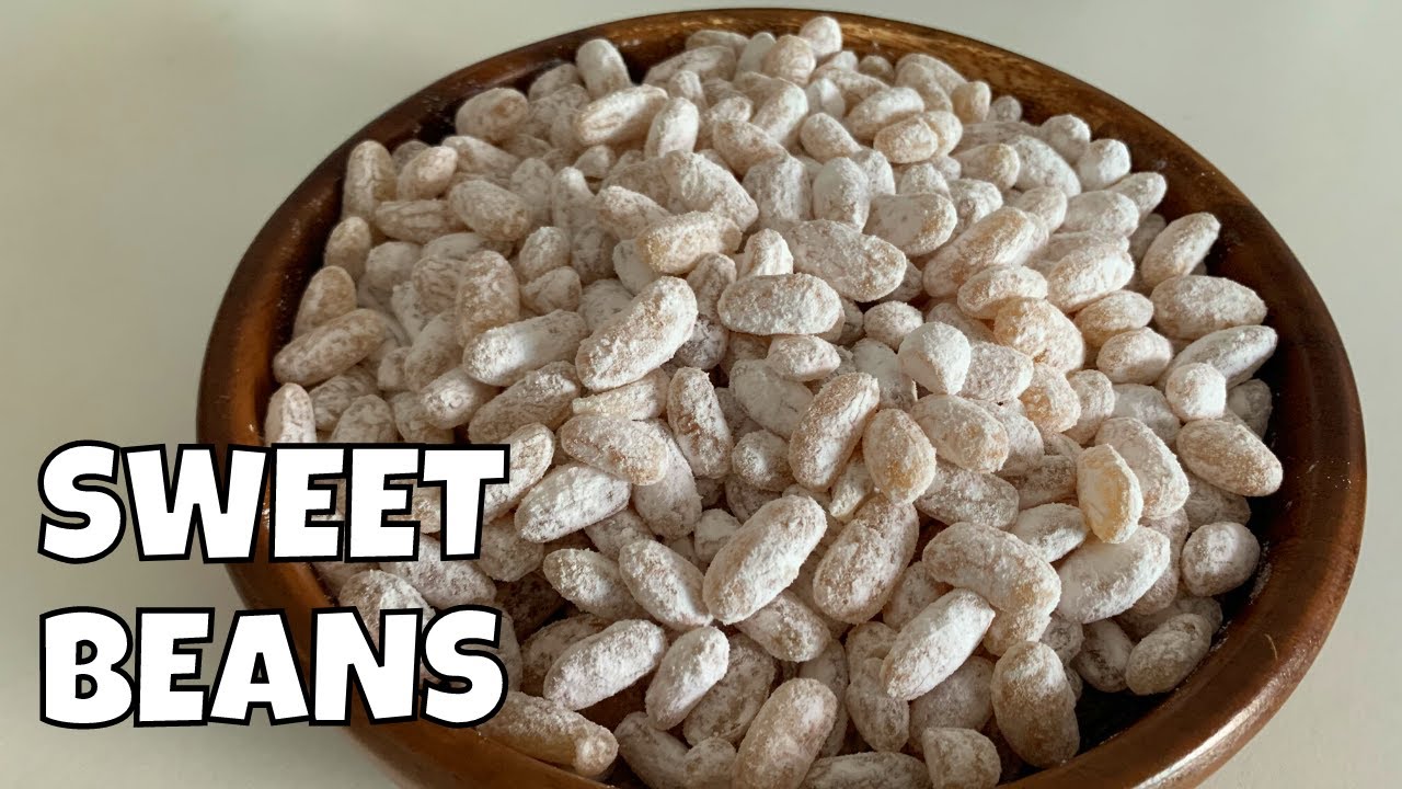 CANDIED WHITE BEANS SWEETENED BEANS YouTube