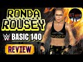 Ronda Rousey WWE Basic 140 Review! WWE Wrestling Figure Reviews