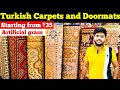 Turkish Carpets Artificial Grassmat Pvc Flooring Foot Wallmat Doormat Cheapest wholesale mat market