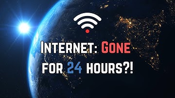 🌐 What If the Entire Internet Disappeared for 24 Hours?