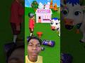 Scary Teacher &amp; Cow So Funny 🤣 Chocolate 🍫 #animalscartoon​ #funnyanimals​ #scaryteacher3d​ #shorts​