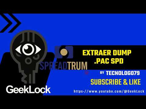 COMO EXTRAER DUMP  PAC SPD BY TECNOLOGO79