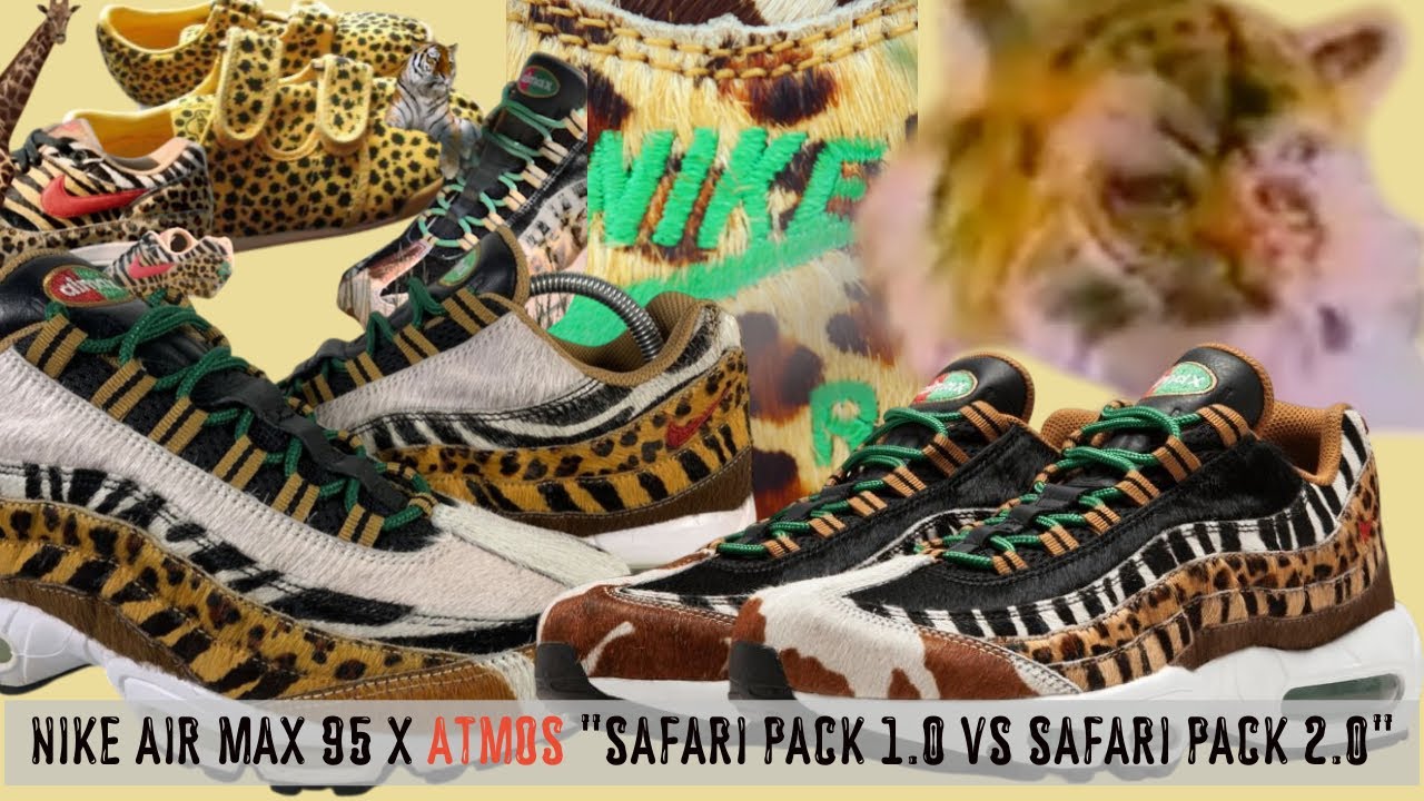 NIKE×atmos AS ANIMAL FLEECE PO TOP XXL Обзор №231: Nike Air Max 95 x Atmos 