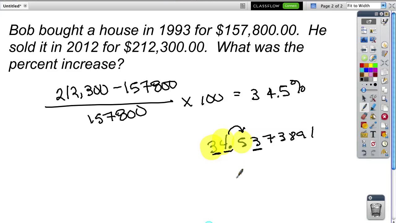 Jan 19 Percent Increase and Decrease - YouTube