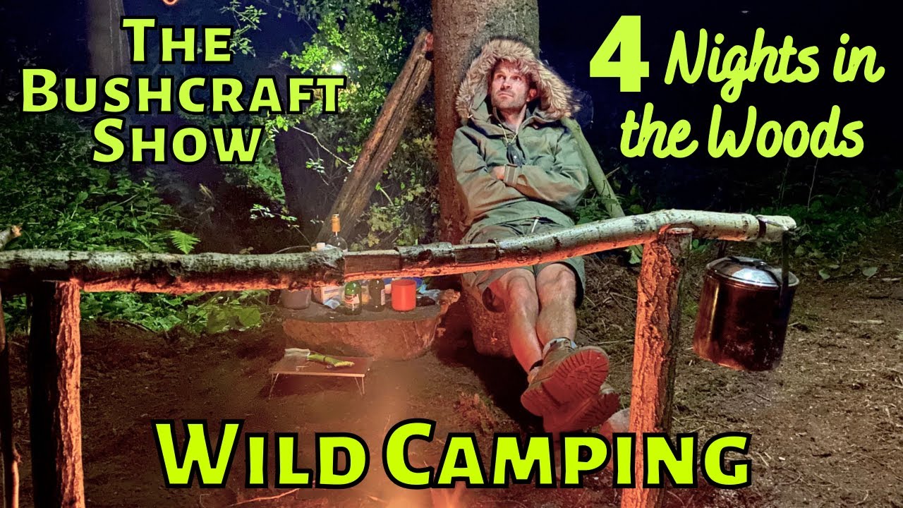 WOODLAND WILD CAMPING at the BUSHCRAFT SHOW UK 2021 Fire Cooking Spoon ...