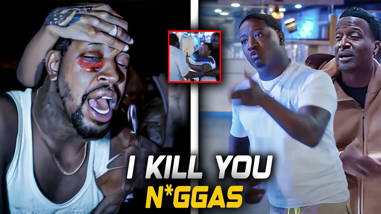Kirk Frost and Yung Joc Attack Lil Scrappy During Wild Nightclub Brawl!