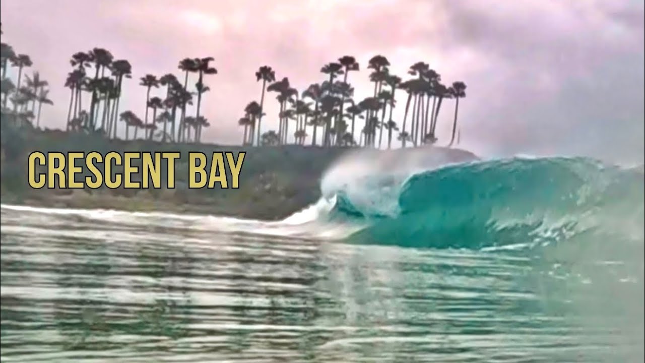 PACKING HUGE GLASSY BARRELS AT CRESCENT // POV // BIG SOUTH SWELL VISIONS