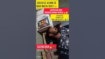 SSC GD 2025 exam // CISF selected//#sscgd #motivation #cisf #bsf #crpf