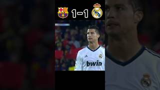 Barcelona vs Real Madrid 🤯🔥 | Messi vs Ronaldo 🥶🧠 #shorts #football #youtube