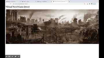 GAME DESIGN: Create basic HTML Choose Your Own Adventure playable VisualNovelQwest w/ FREE REPL.it
