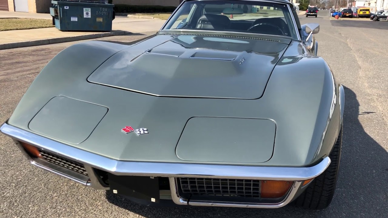 1972 Corvette RARE Steel Cities Grey Big Block with Air For Sale www