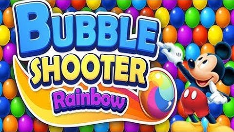 bubble shooter Rainbow Shoot & Pop Puzzle  | Gameplay | Level 1 to 5 | Android