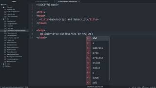 𝗟𝗘𝗖𝗧𝗨𝗥𝗘#𝟵:  Practice Session: Mastering HTML Superscript & Subscript tags #html #htmltutorial
