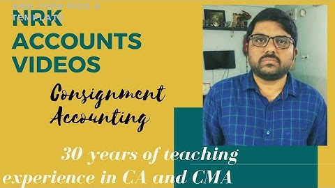Consignment Accounts [ICAI study material/Practical Question 1]