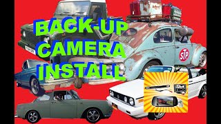 Vintage Car / Truck BACKUP CAMERA install