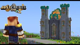 I Built My First Shop in Minecraft Create Mod! - Just Create SMP