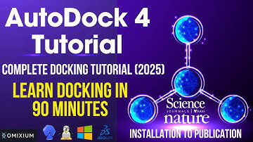 AutoDock 4 Molecular Docking Tutorial | Learn Docking in 90 Minutes from Scratch to Publications