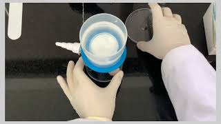 Drinking water quality testing using  Membrane Filtration technique