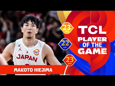 Makoto Hiejima (23 PTS) | TCL Player Of The Game | JPN vs VEN | FIBA Basketball World Cup 2023