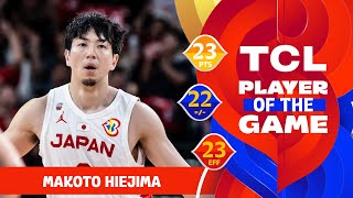 Makoto Hiejima (23 PTS) | TCL Player Of The Game | JPN vs VEN