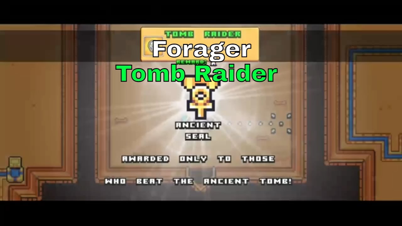 Forager Achievement Tomb raider YouTube