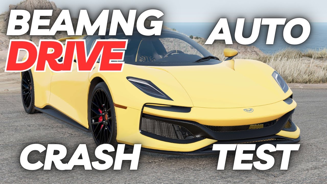 Sports Car Crash Test Which Car Will Survive the Beamng Drive