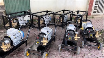 Máy rửa xe cao áp Dũng râu điện máy lắp ráp bán quá trời