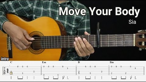 Move Your Body Guitar version - Guitar performance video thumbnail