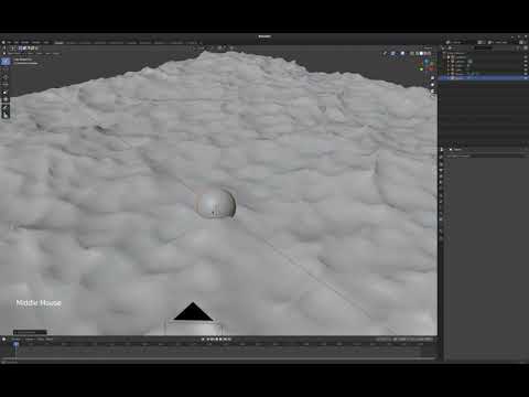 Tutorial: Object bobbing on the ocean in Blender 2.9x