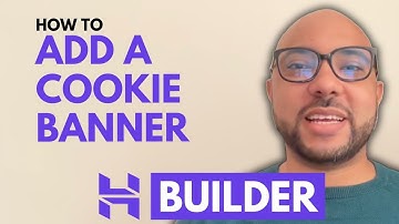 How to Add a Cookie Banner in Hostinger Website Builder