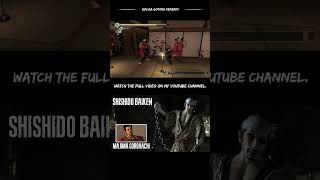 Majima Gorohachi / Shishido Baiken / Moveset / Yakuza Ryu Ga Gotoku Kenzan!