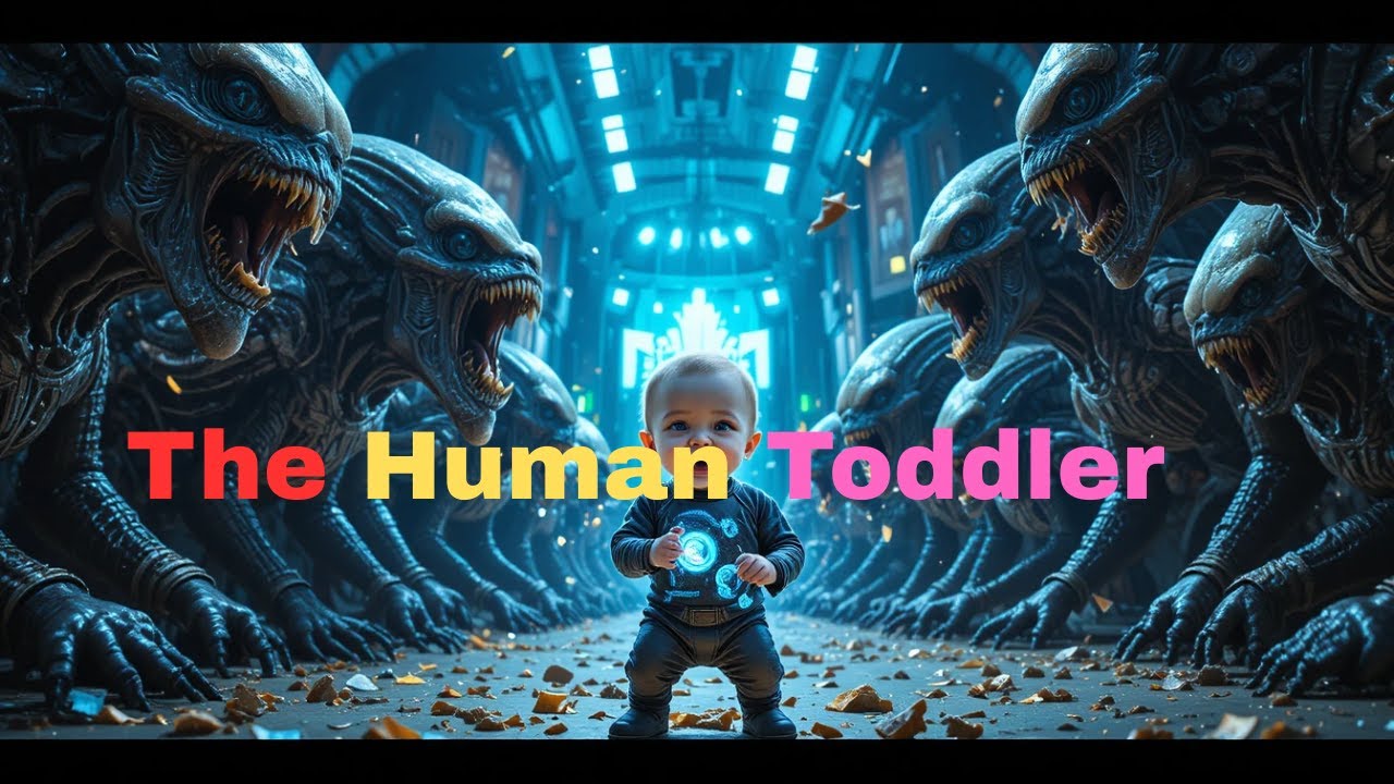 Human Tiddler Every Species Displayed Their Deadliest Predator — The Human Toddler ...
