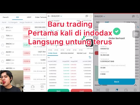 Cara trading harian di indodax dengan modal 10 ribu biar untung terus